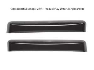 WeatherTech Rear Side Window Deflectors - Dark Smoke - F48 X1