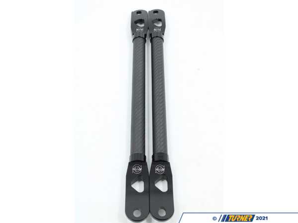 Vargas Turbo Technologies Vargas Carbon Fiber Strut Braces - Black (G2X) VTT-G2X-STrBLK