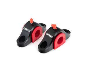 BMW E8X E9X Billet Front Sway Bar Brackets With Polyurethane Bushings - Pair