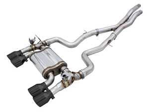 AWE SwitchPath Catback Exhaust - Diamond Black (F8X M3/M4)