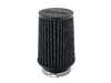 ECS Black Synthetic "Dry" Air Filter Element (3 5/8" inlet) 003675ECS04-02 View 2