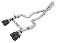 AWE AWE GEN2 Track Edition Catback Exhaust - Chrome Silver Or Diamond Black Tips - BMW F80 M3, F82/83 M4 GRP-EXH-BMF8X34N