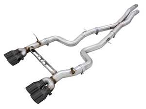 AWE Track Edition Catback Exhaust - Diamond Black (F8X M3/M4)