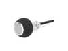 Black Forest Industries BFI GS2 Automatic Shift Knob - Silver w/ Black Alcantara - E36 Z3 E46 E39 E38 E53 E60 (Automatic Trans) GS2-BMA-1U View 2