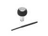 Black Forest Industries BFI GS2 Automatic Shift Knob - Silver w/ Black Alcantara - E36 Z3 E46 E39 E38 E53 E60 (Automatic Trans) GS2-BMA-1U View 1