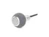 Black Forest Industries BFI GS2 Automatic Shift Knob - Silver w/ Gray Alcantara - E36 Z3 E46 E39 E38 E53 E60 (Automatic Trans) GS2-BMA-1UF View 3