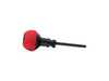 Black Forest Industries BFI GS2 Automatic Shift Knob - Black w/ Red Alcantara - E36 Z3 E46 E39 E38 E53 E60 (Automatic Trans) GS2-BMA-1SRU View 2