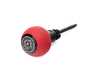 Black Forest Industries BFI GS2 Automatic Shift Knob - Black w/ Rosso Centaurus (Red) Perforated Leather - E36 Z3 E46 E39 E38 E53 E60 (Automatic Trans) GS2-BMA-1SRC View 2