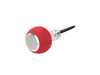 Black Forest Industries BFI GS2 Automatic Shift Knob - Silver w/ Red Alcantara - E36 Z3 E46 E39 E38 E53 E60 (Automatic Trans) GS2-BMA-1RU View 3