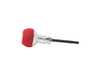 Black Forest Industries BFI GS2 Automatic Shift Knob - Silver w/ Red Alcantara - E36 Z3 E46 E39 E38 E53 E60 (Automatic Trans) GS2-BMA-1RU View 2