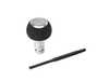 Black Forest Industries BFI GS2 Automatic Shift Knob - Silver w/ Black Alcantara - E82/88 E9X E85/89 Z4 (Automatic Trans) GS2-BMA-2U View 1