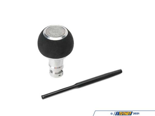 Black Forest Industries BFI GS2 Automatic Shift Knob - Silver w/ Black Alcantara - E82/88 E9X E85/89 Z4 (Automatic Trans) GS2-BMA-2U