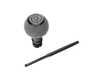 Black Forest Industries BFI GS2 Automatic Shift Knob - Black w/ Gray Alcantara - E82/88 E9X E85/89 Z4 (Automatic Trans) GS2-BMA-2SUF View 1