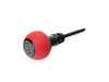 Black Forest Industries BFI GS2 Automatic Shift Knob - Black w/ Rosso Centaurus (Red) Perforated Leather - E82/88 E9X E85/89 Z4 (Automatic Trans) GS2-BMA-2SRC View 2