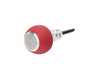 Black Forest Industries BFI GS2 Automatic Shift Knob - Silver w/ Rosso Centaurus (Red) Perforated Leather - E82/88 E9X E85/89 Z4 (Automatic Trans) GS2-BMA-2RC View 3