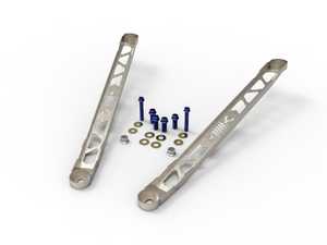 aFe CONTROL Front Suspension Brace Set - Raw Stainless Steel Finish - Toyota A90/91 Supra 2.0/3.0L
