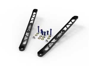 aFe CONTROL Front Suspension Brace Set - Black Powder Coat Finish - Toyota A90/91 Supra 2.0/3.0L