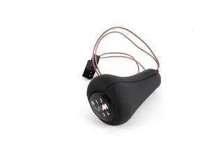 Genuine BMW Illuminated Leather Shift Knob - 25112231550 - E36 M3,E34 M5,E30,E34,E36