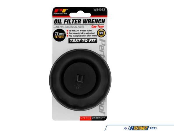 Performance Tool Oil Filter Cap Wrench - 76mm X 14 Flute W54063