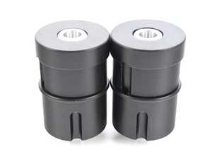 Garagistic Raised Rear Subframe Bushings - Delrin (Race) - BMW E30 RWD