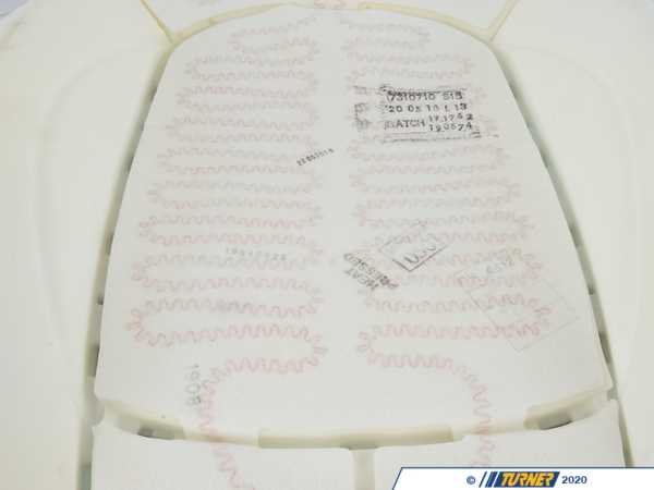 Genuine MINI FOAM PAD BASIC BACKREST LEFT 52107389125