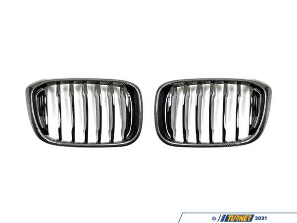 AUTOTECKNIC Autotecknic Replacement Carbon Fiber Front Grilles - G01 X3/G02 X4 ATK-BM-0256-CF