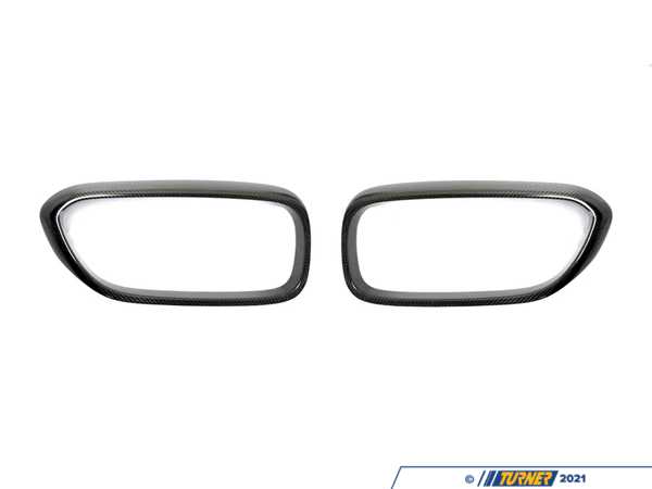 AUTOTECKNIC Autotecknic Replacement Carbon Fiber Front Grille Surrounds - F90 M5 ATK-BM-0274-CF-1
