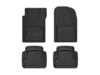 WeatherTech WeatherTech Semi-Universal Trim to Fit Rubber Floor Mat Set - Black 11AVMSB View 1