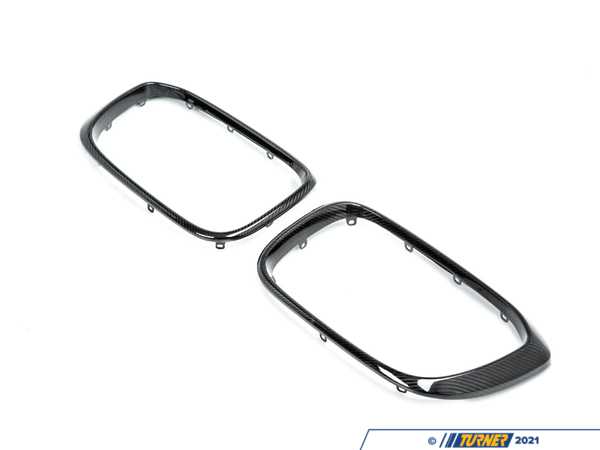 AUTOTECKNIC Autotecknic Replacement Carbon Fiber Front Grille Surrounds - F97 X3M/F98 X4M ATK-BM-0118-CF-M