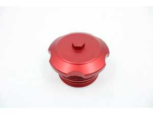 VTT N5X/S55/N2X Billet BMW Oil Filter Housing Cap - Red - BMW N52 N54 N55 N20 S55