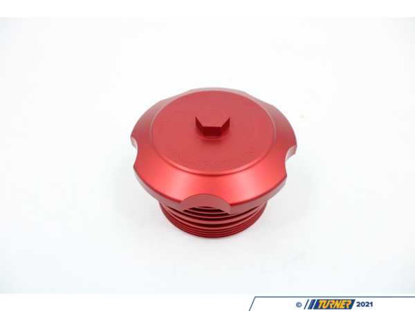 Vargas Turbo Technologies VTT N5X/S55/N2X Billet BMW Oil Filter Housing Cap - Red - BMW N52 N54 N55 N20 S55 VTTFILTERCAPRED