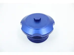 VTT N5X/S55/N2X Billet BMW Oil Filter Housing Cap - Blue - BMW N52 N54 N55 N20 S55