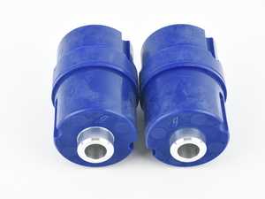 Garagistic Raised Rear Subframe Bushings - 95A Poly (Track) - BMW E30 RWD