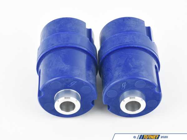 Garagistic Garagistic Raised Rear Subframe Bushings - 95A Poly (Track) - BMW E30 RWD K0018-95