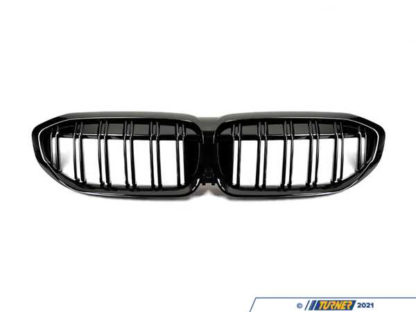 AUTOTECKNIC Autotecknic Replacement Black Front Grille(Dual Slats) - G20 3-Series ATK-BM-0615-DS-G