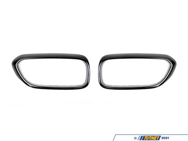 AUTOTECKNIC Autotecknic Replacement Carbon Fiber Front Grille Surrounds - G30 5-Series ATK-BM-0252