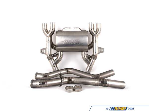 Turner Motorsport Titanium Valved Axle Back Exhaust - Optional Exhuast Tips - E90 E92 M3  013888LA0102T