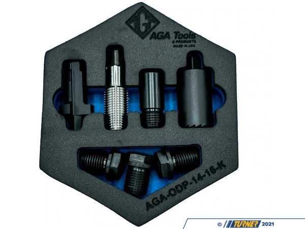 AGA Tools Oil Drain Plug Repair Add On kit AGA-ODP-14-16-K