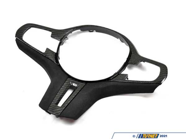 AUTOTECKNIC Autotecknic Carbon Alcantara Steering Wheel Trim(Non-Heated) - F90 M5 ATK-BM-0282-NHF9