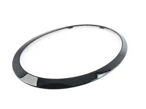 Headlight Trim Ring Jet Black - Left 