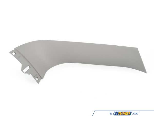 Genuine BMW Genuine BMW Left Trunk Lid Panel Trim Grau - 51497327751 - F15 51497327751