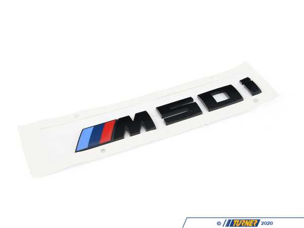 Genuine BMW LETTERING, BLACK, PAINTED 51142472842