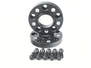 H&R 25mm DRA Series Bolt-On Wheel Spacers - Black - 74.1mm CB - F15 F16 F85 F86