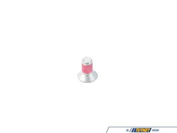 51211950266 - Genuine BMW Torx-Countersunk Head Screw Isa M6X12 ...
