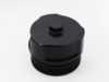 Paradigm Engineering N54/N55/S55/N52/N20/N26 Magnetic Billet Oil Filter Housing Cap - Black Anodized oilcapNxxs55BLA View 2