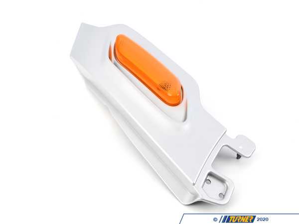 Genuine MINI Genuine MINI Trim, Side Turn Signal, Left Silber - 51139804607 51139804607