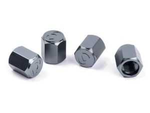 Valve Stem Caps - Gunmetal
