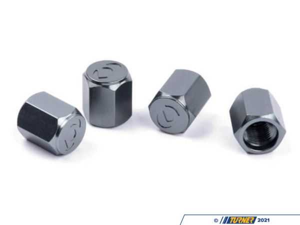 Dinan Valve Stem Caps - Gunmetal D7570009