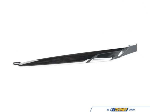 Genuine BMW DECOR MOLDING, WOOD, FINELIN 51417482423
