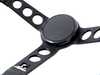 Rennline Rennline Leather Steering Wheel - Black Spokes & Black Horn Ring I77.86.BBL View 5